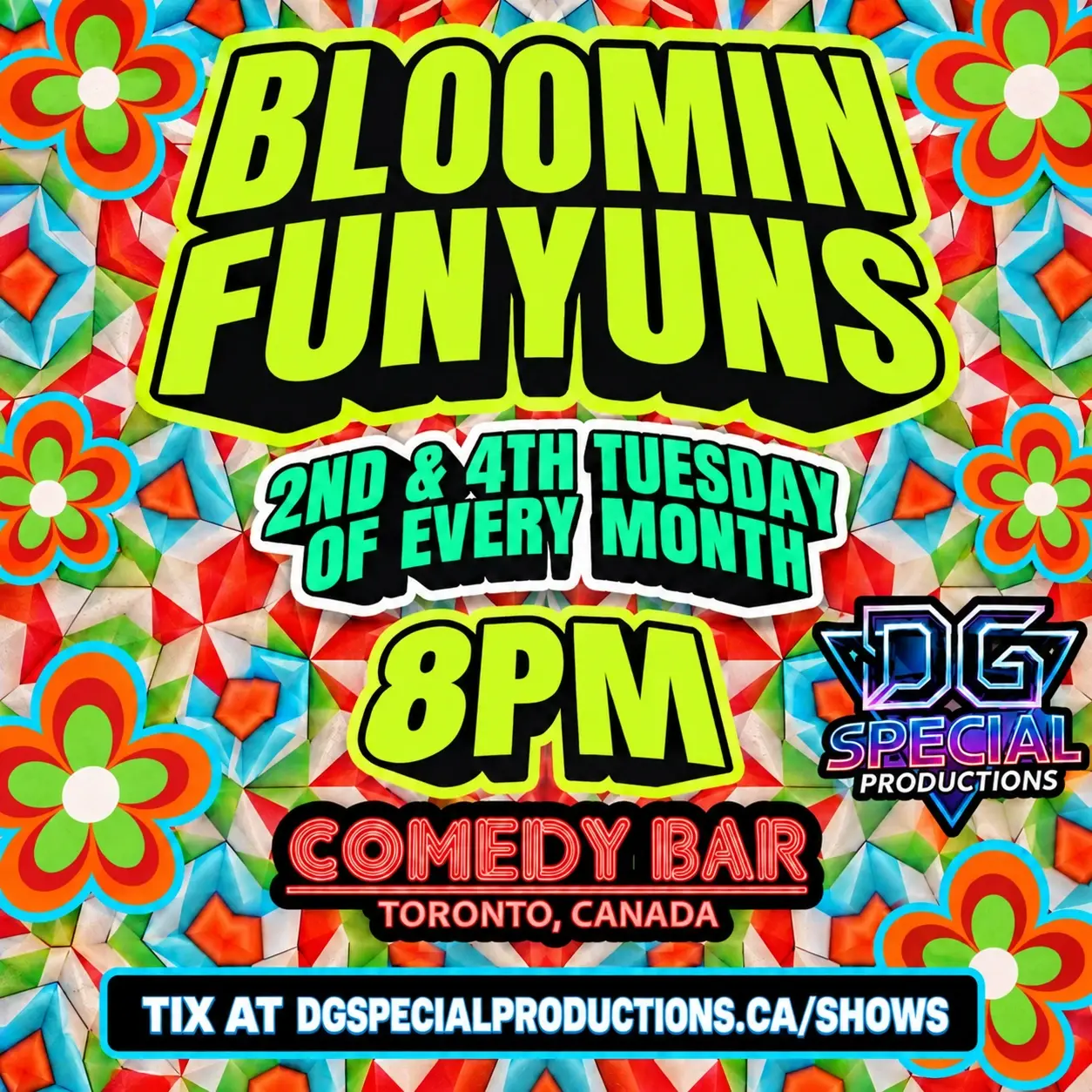 Bloomin Funyuns show artwork