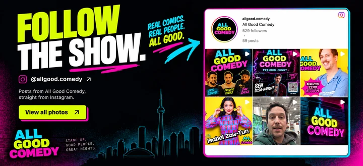 Follow the show. @allgood.comedy. All Good Comedy photos and show highlights. View all posts on Instagram.