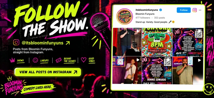 Follow the show. @itsbloominfunyuns. Bloomin Funyuns photos and show highlights. View all posts on Instagram.