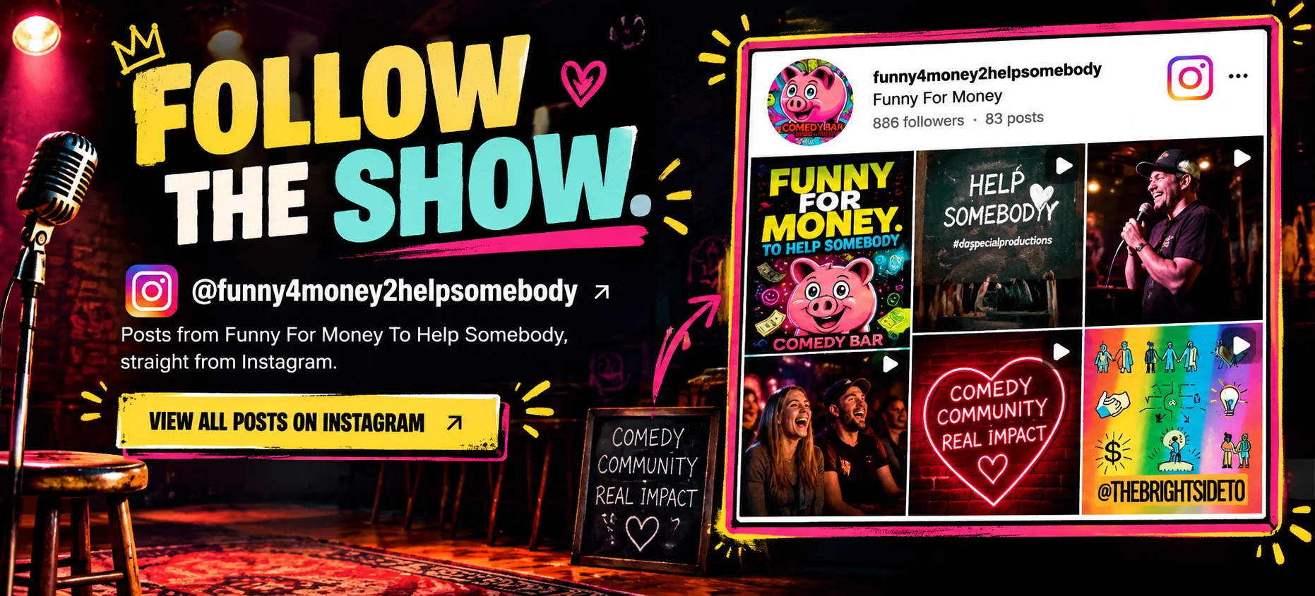 Follow the show. @funny4money2helpsomebody. Funny for Money to Help Somebody show highlights and community support. View all posts on Instagram.